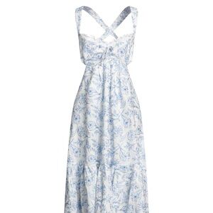 For love and lemons, floral gown, size large